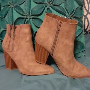 Guess Taupe Ankle Boots